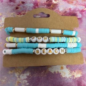 Colorful Beaded Bracelet Set